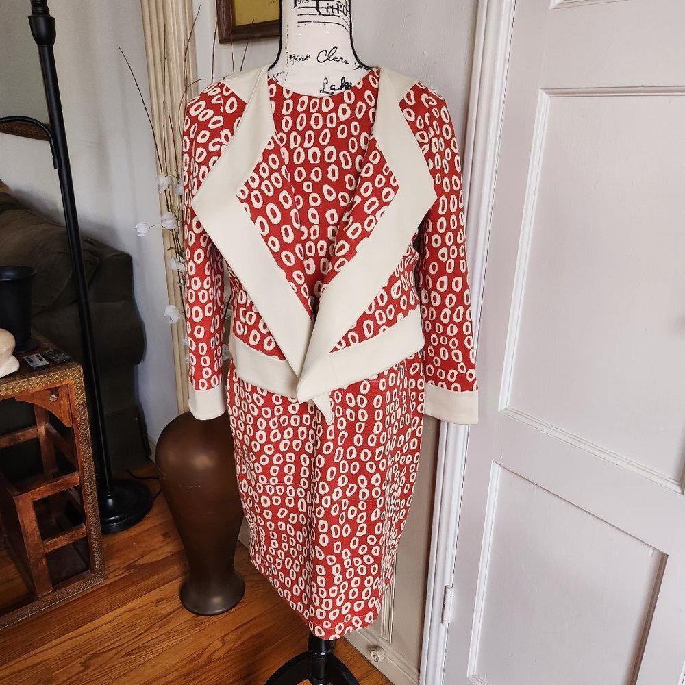 Buchanan and Kang Sheath Dress with Matching Jacket Sz 6